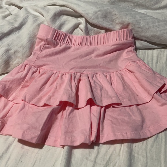 Jumping beans 6 skorts drop waist skirt w/shorts pale pink nwt 💯cotton - Picture 6 of 6